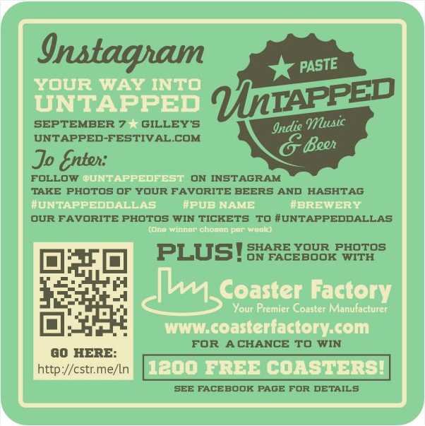 qr codes printed on coasters, qr code beer coaster, qr code printed on a bar coaster, qr code coasters, blogs